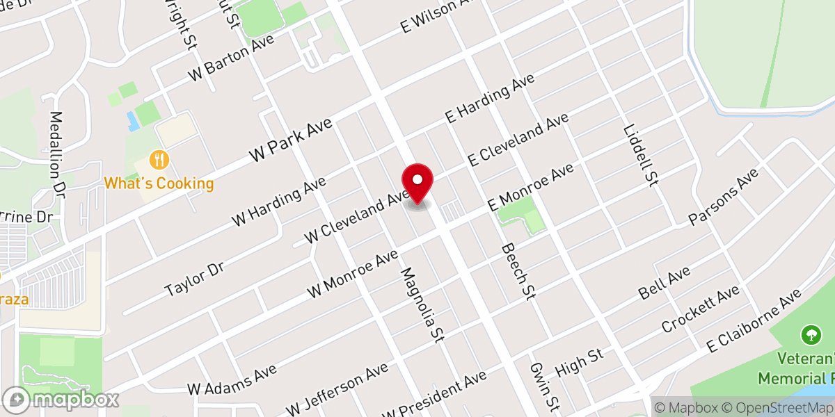 Map showing location of Iglesia Bautista Nueva Vida y Esperanza