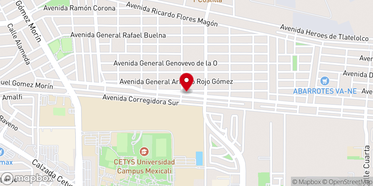 Map showing location of Iglesia Cristiana La Casa Del Alfarero