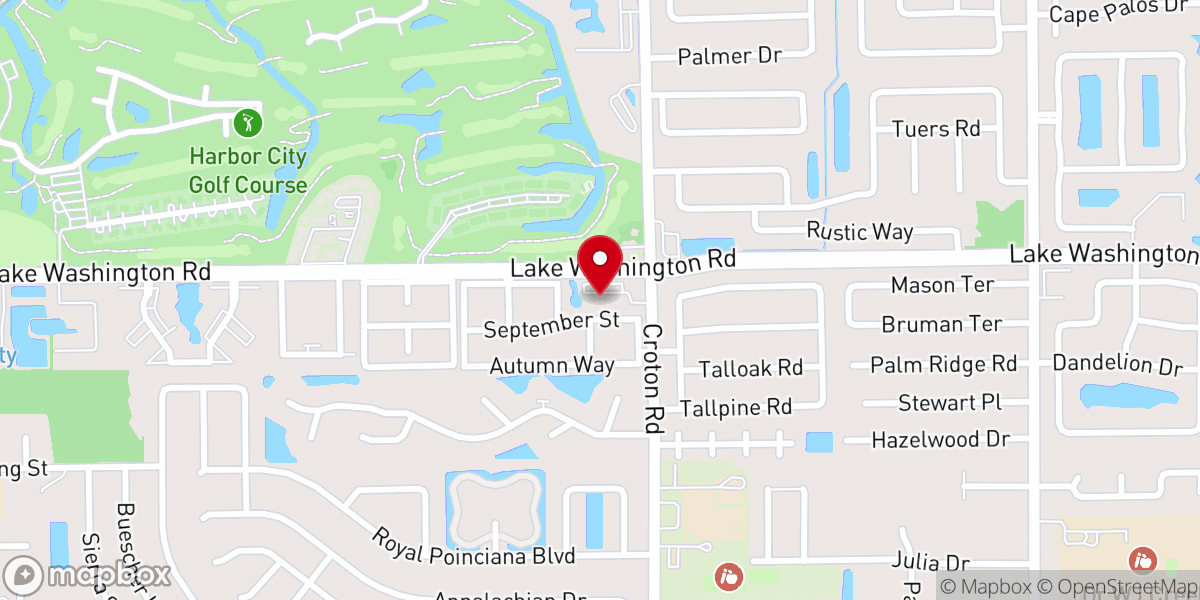 Map showing location of Risen Life Church