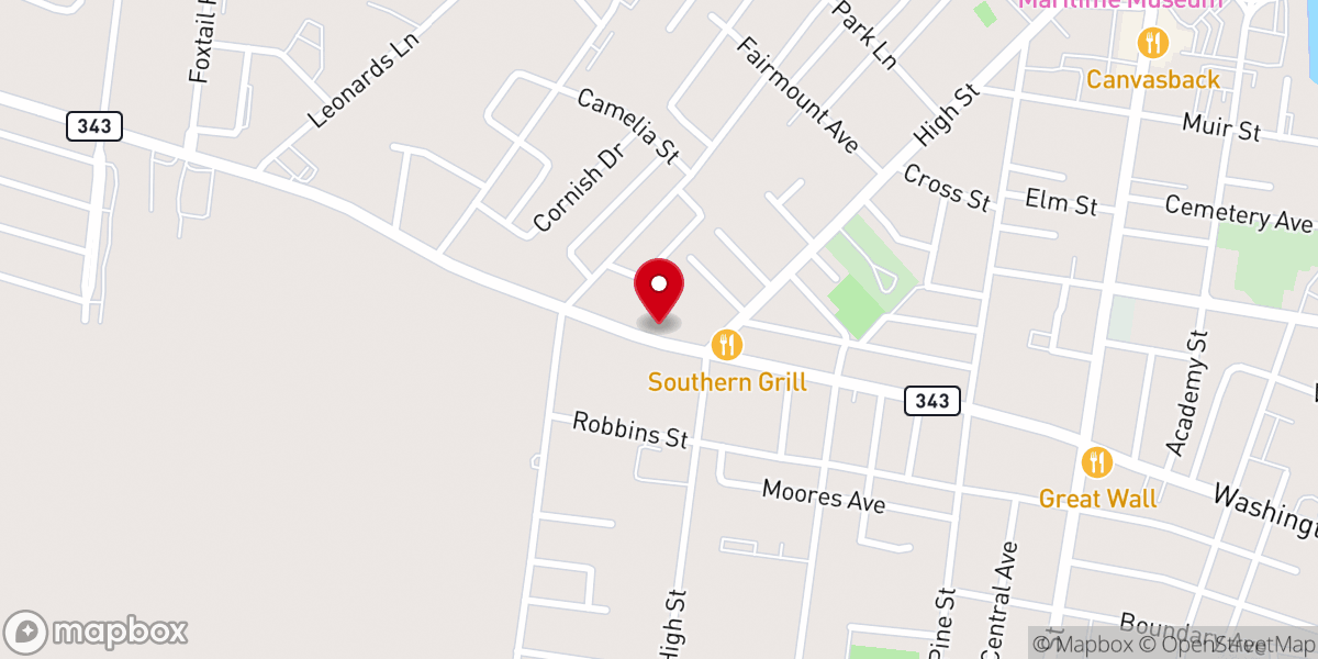 Map showing location of National Church of God