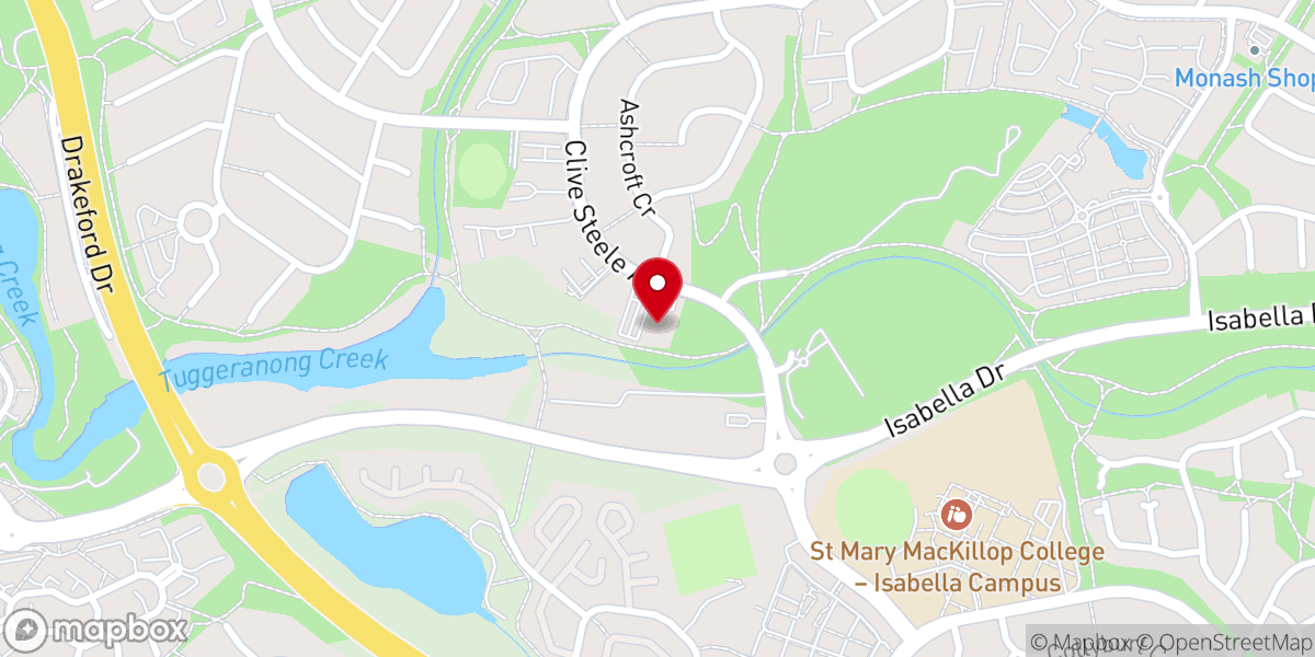 Map showing location of C3 Church Monash