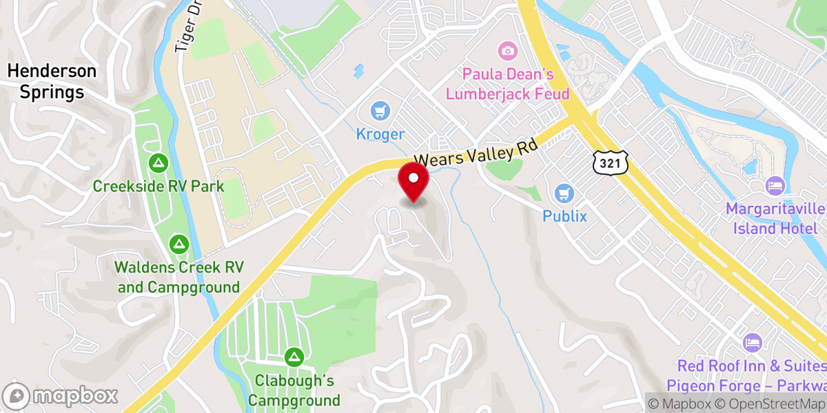 Map showing location of Giant Cross
