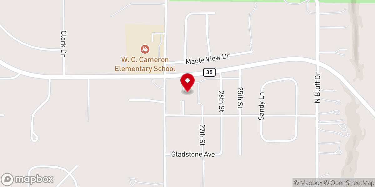 Map showing location of Little Light-Mine Child Care
