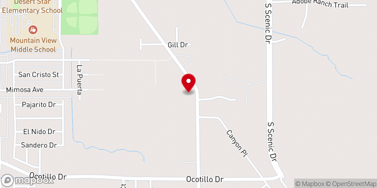 Map showing location of Alamogordo Seventh-day Adventist