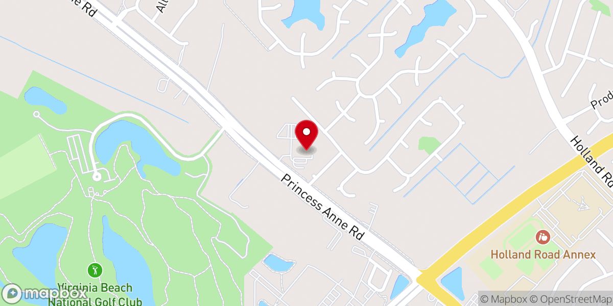 Map showing location of Courthouse Community UMC