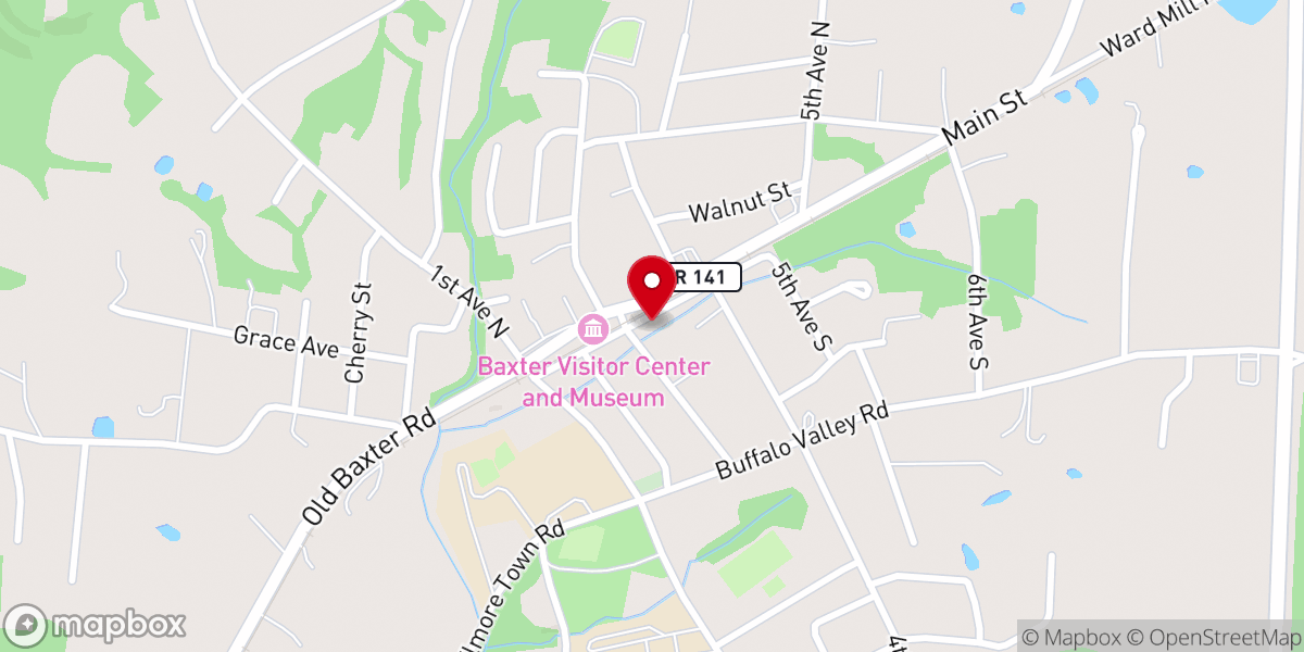 Map showing location of Oasis Church Ministry Center