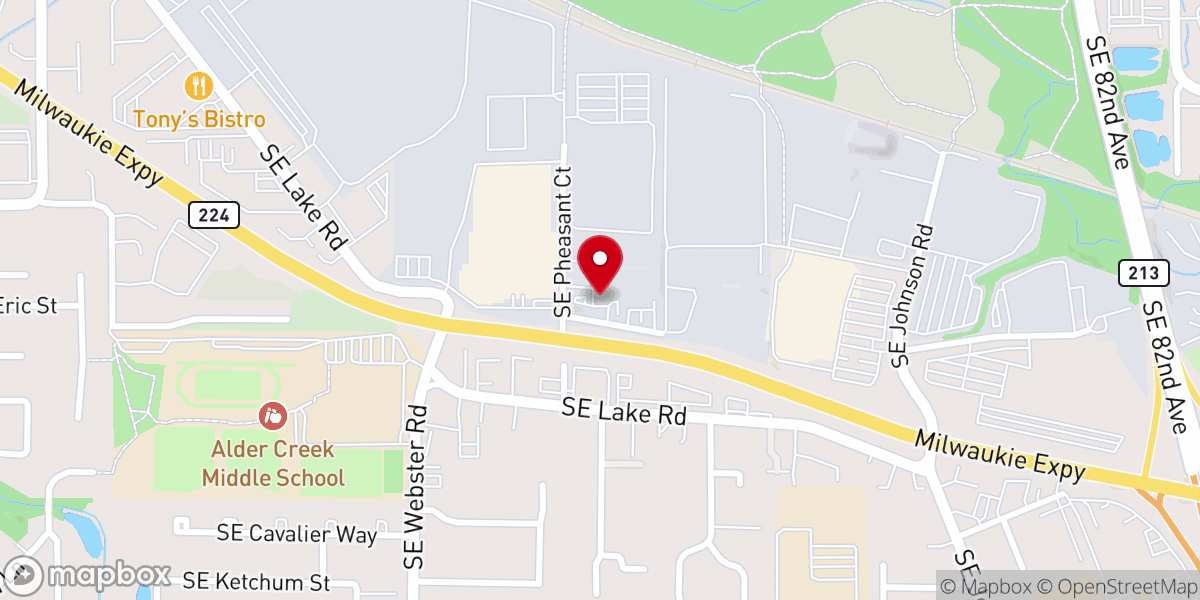Map showing location of Calvary Chapel Southeast (Portland Suburb)