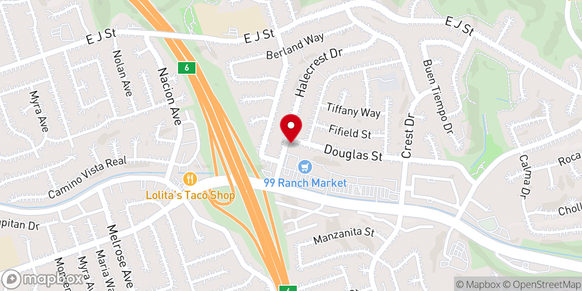 Map showing location of Amazing Grace Christian Fellowship
