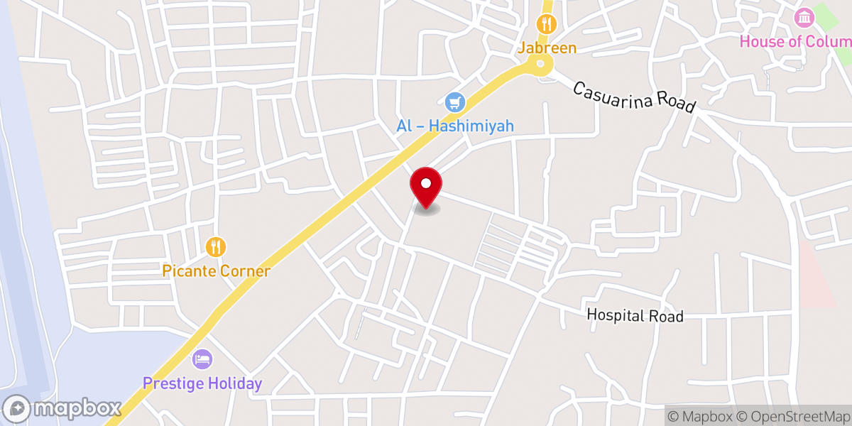 Map showing location of Neno Evangelism Centre