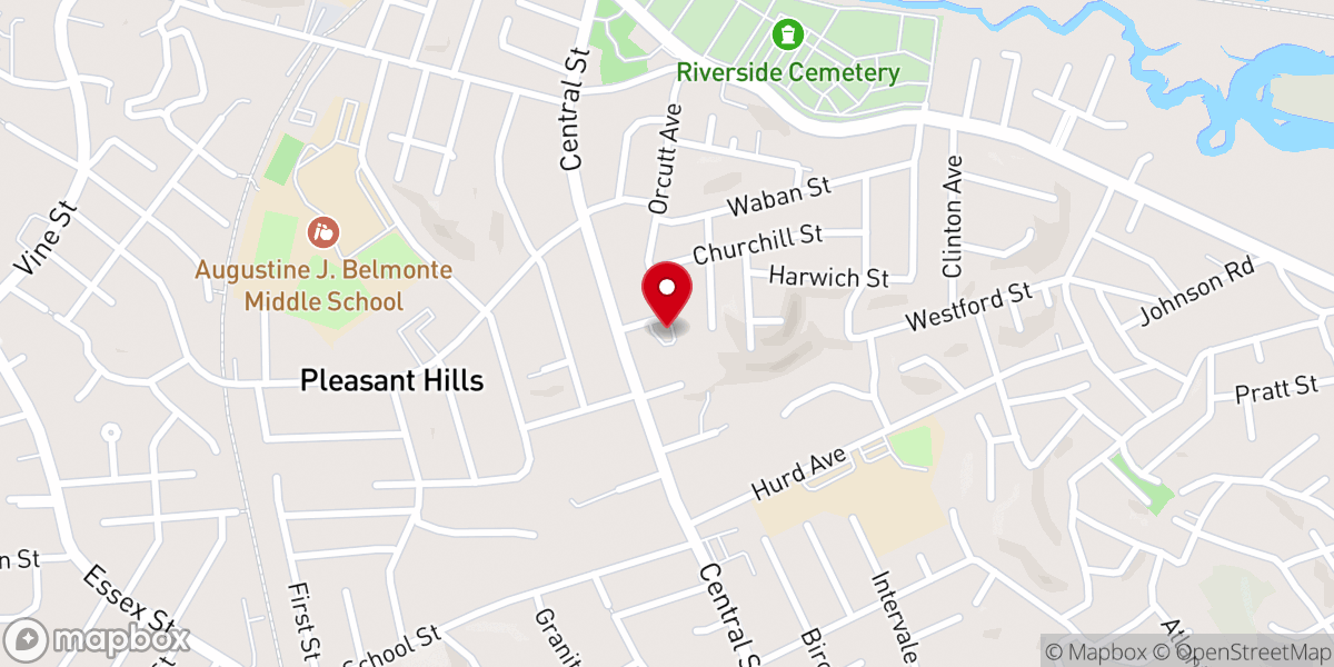 Map showing location of New Hope Assembly