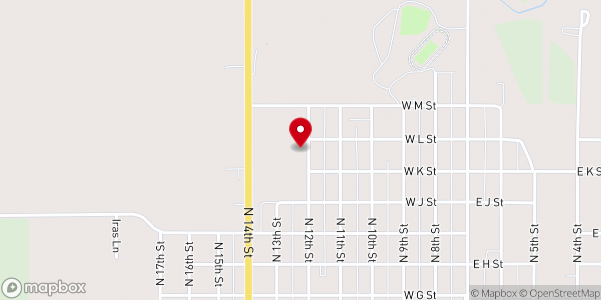 Map showing location of Presbyterian Church United