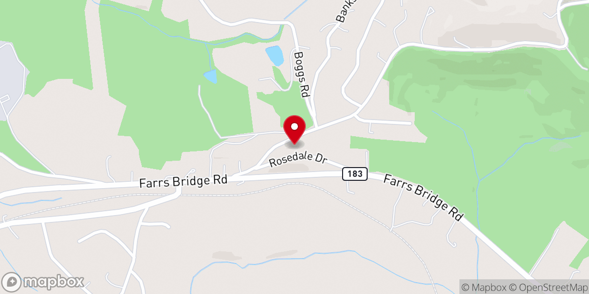 Map showing location of Hope for the World Ministries