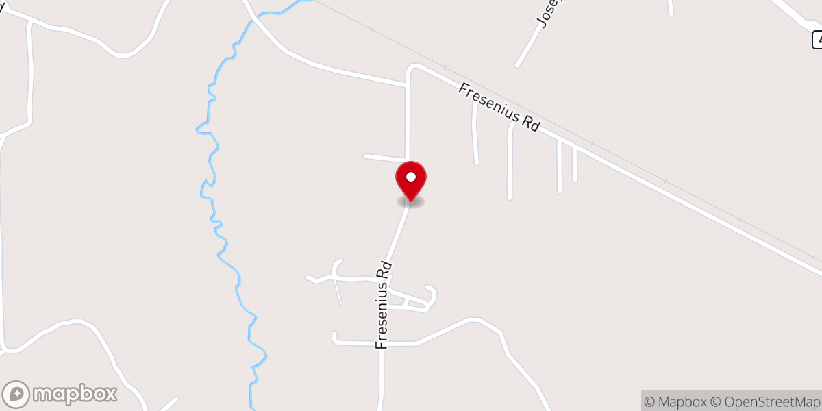 Map showing location of Christian Outreach Ministry