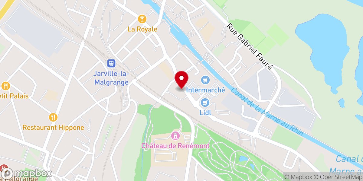 Map showing location of Cure