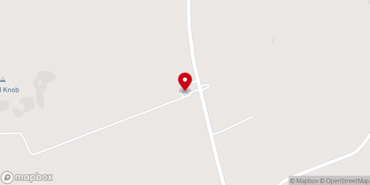 Map showing location of Star Hope Baptist Church