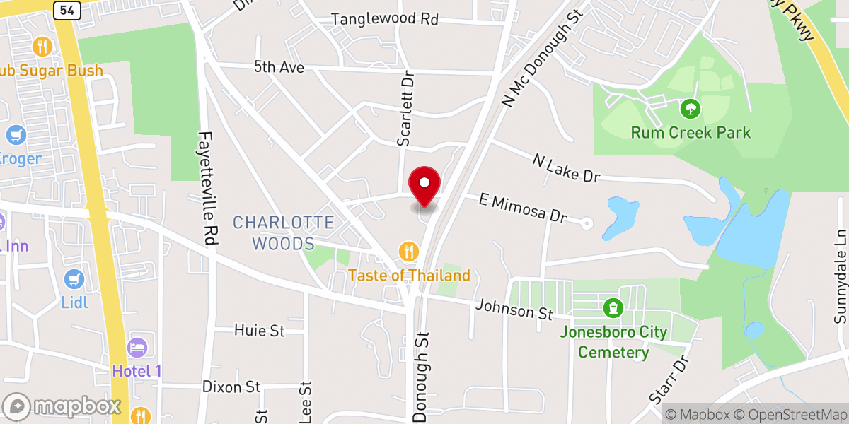 Map showing location of Freedom to Flourish International, Inc