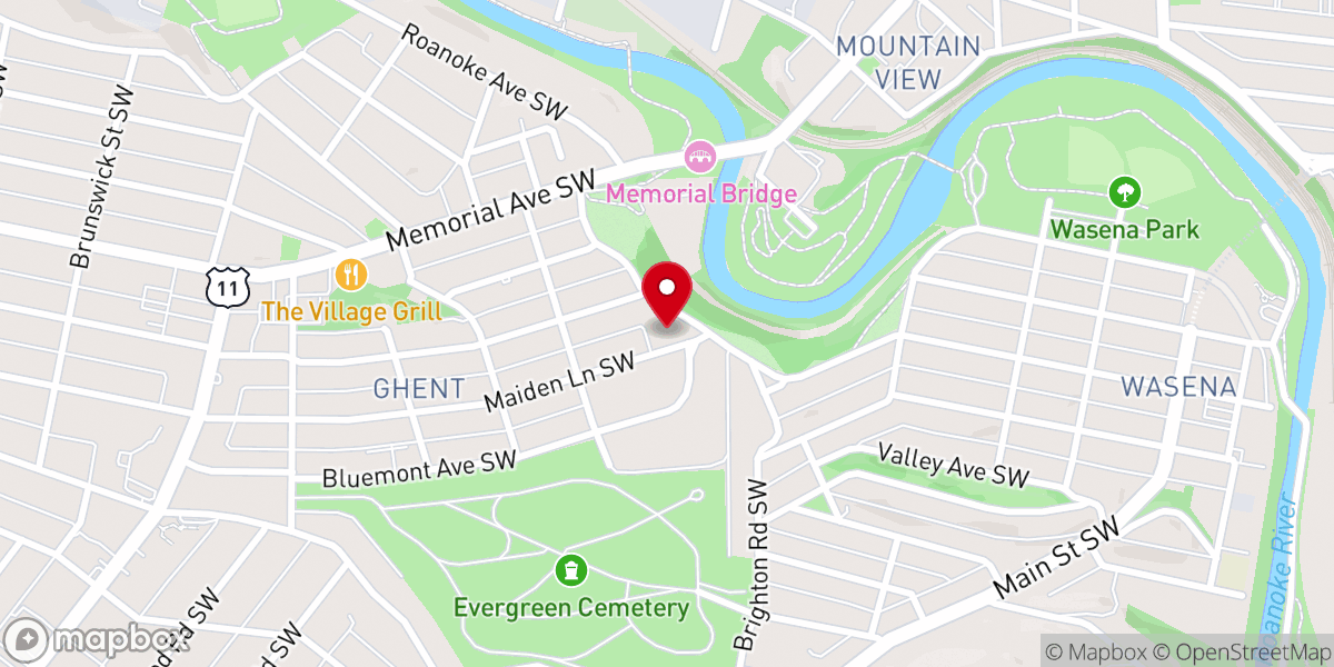 Map showing location of Citylight Church