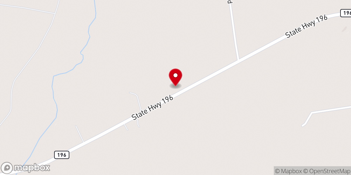 Map showing location of Cornerstone Outreach Center