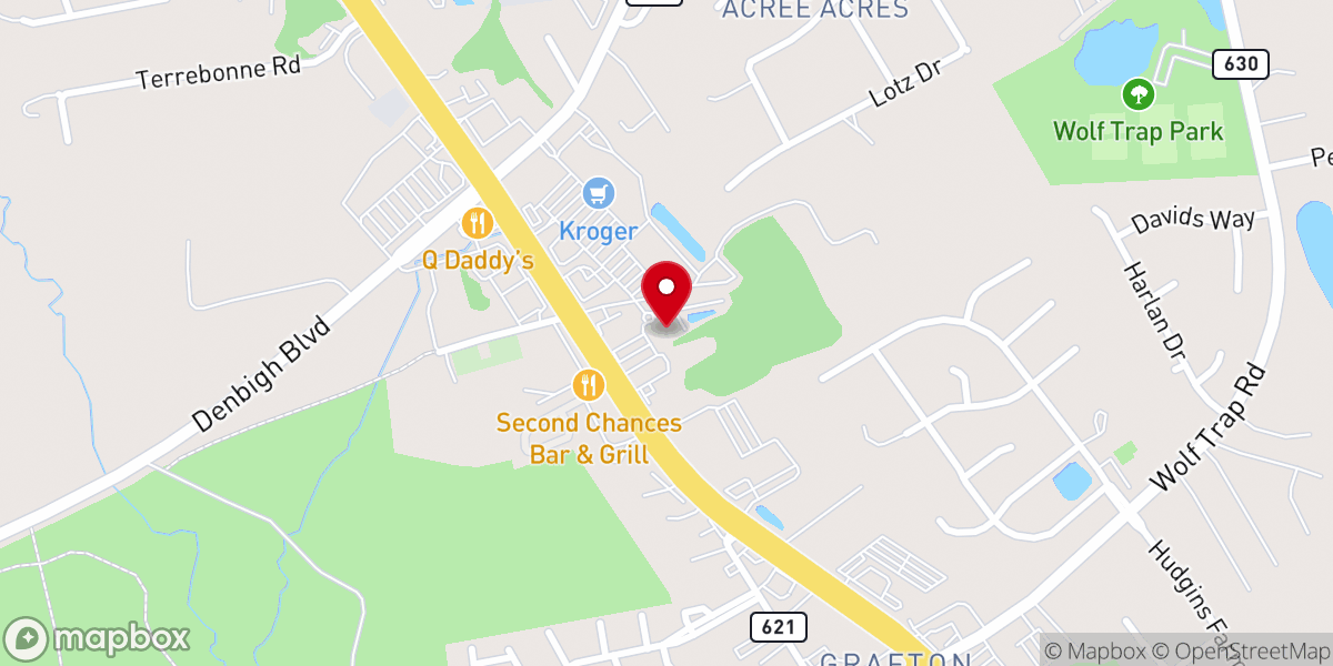 Map showing location of The Mount Peninsula Church
