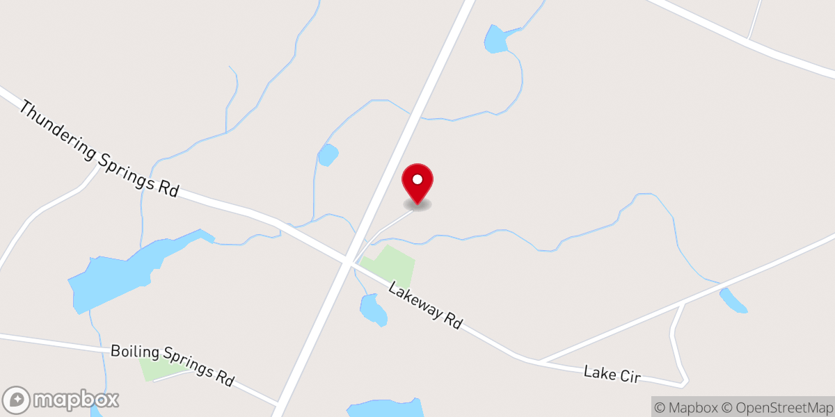 Map showing location of Mount Pullen A.M.E. Church