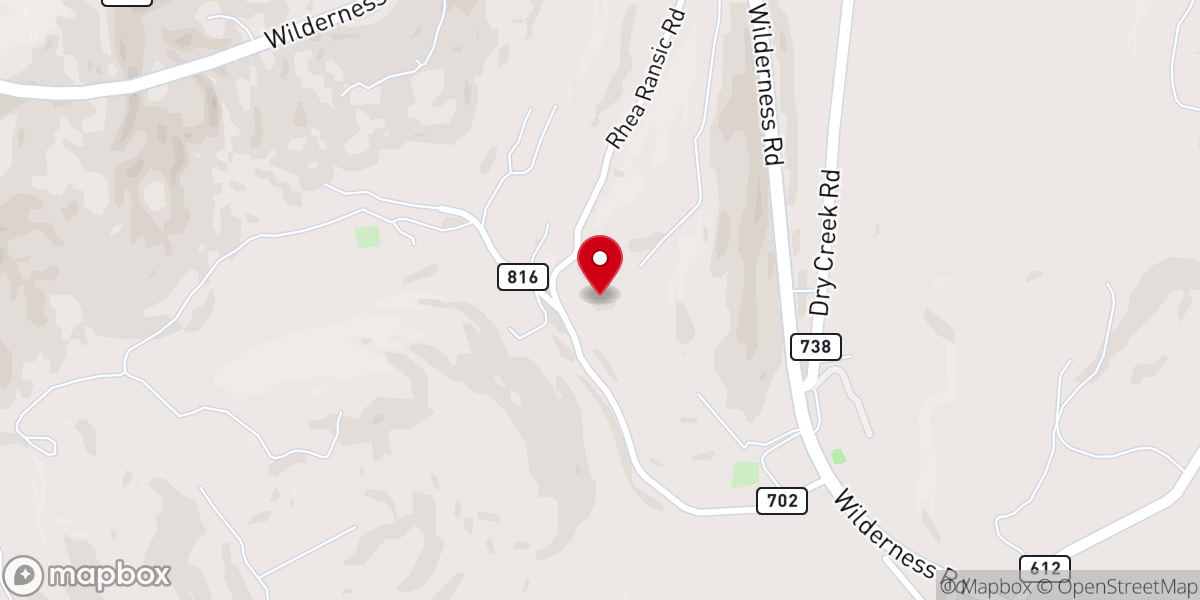 Map showing location of Harvest Child Care Ministries