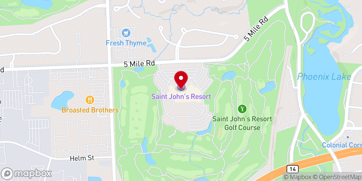 Map showing location of Saints Mary and Joseph Chapel