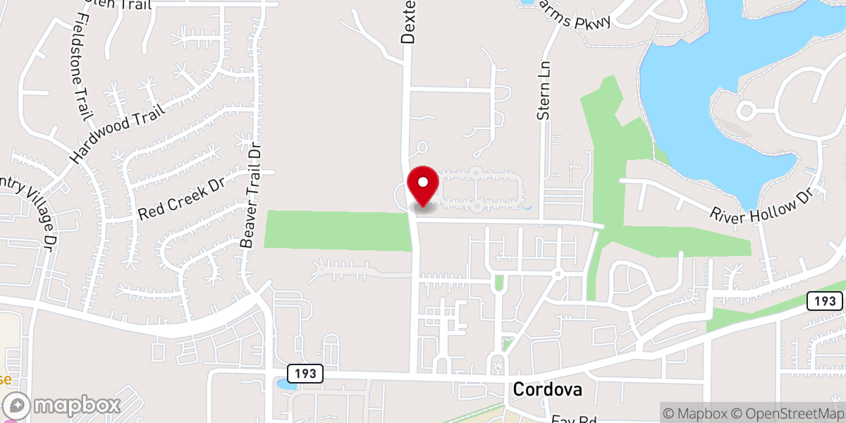Map showing location of Mc Carty Randel