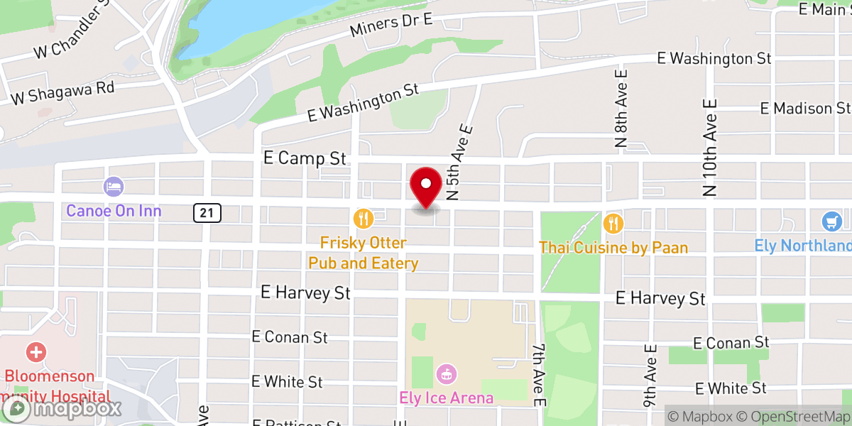 Map showing location of Word Church