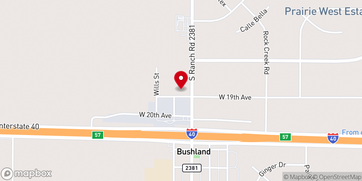 Map showing location of The Church At Bushland