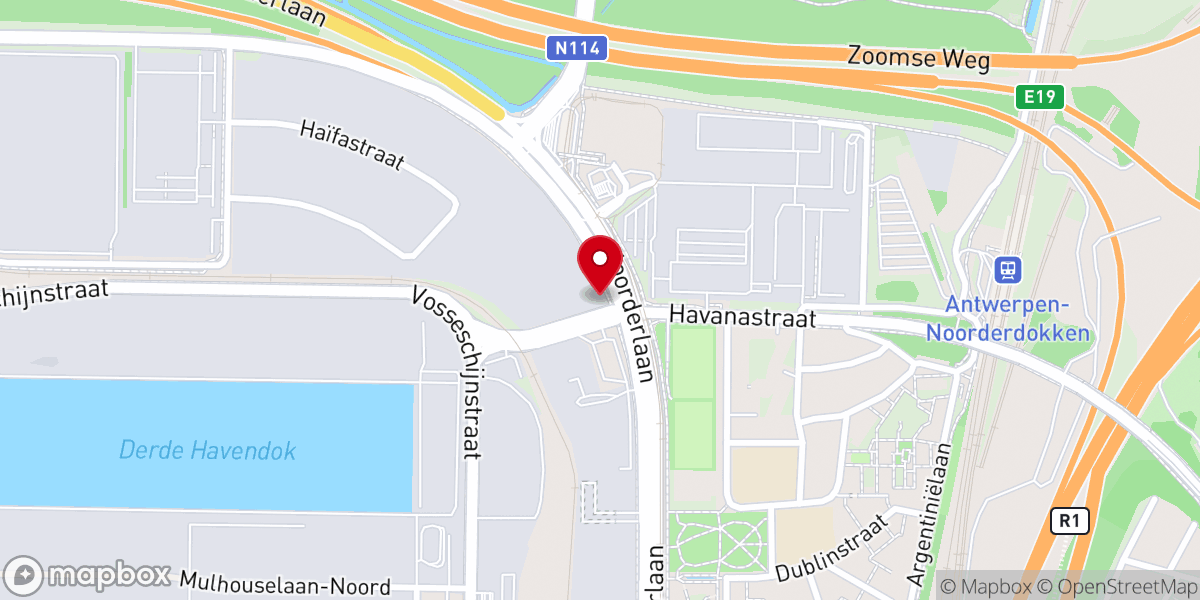 Map showing location of The Embassy of the Blessed Kingdom of God