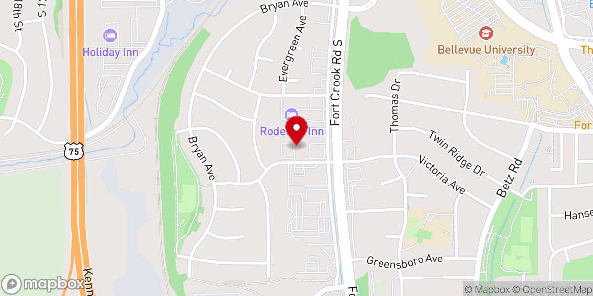 Map showing location of Mt Carmel Baptist Church