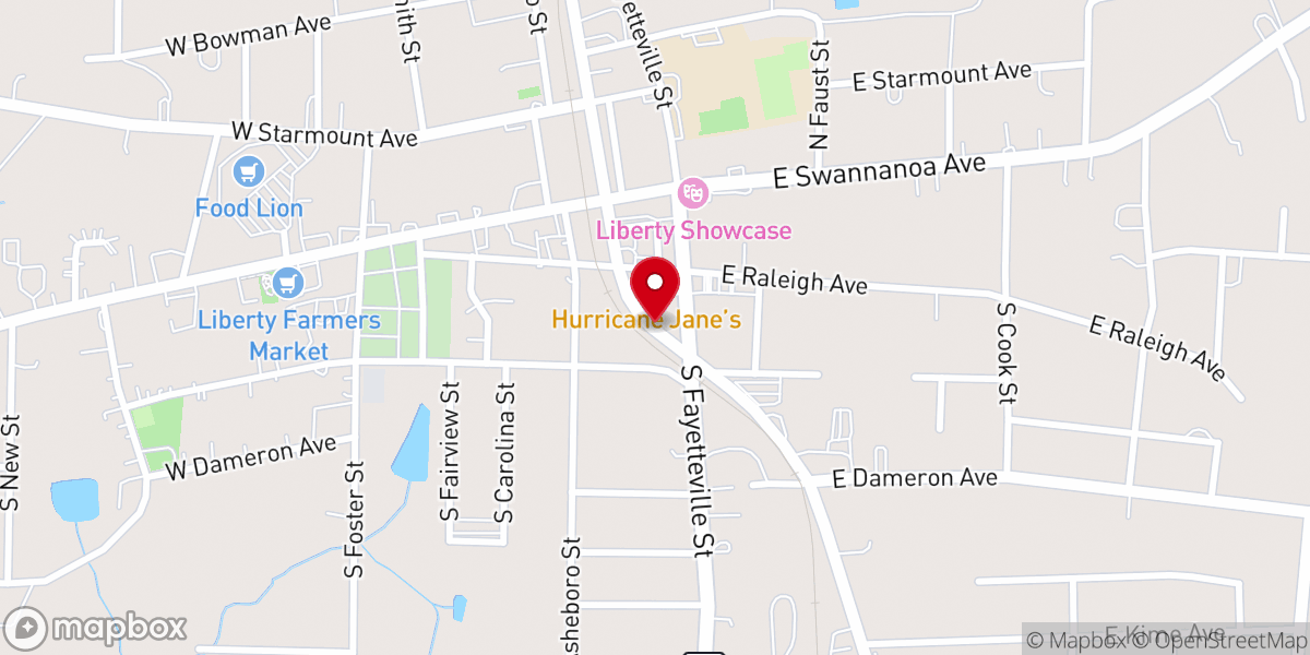 Map showing location of The Holiness Church