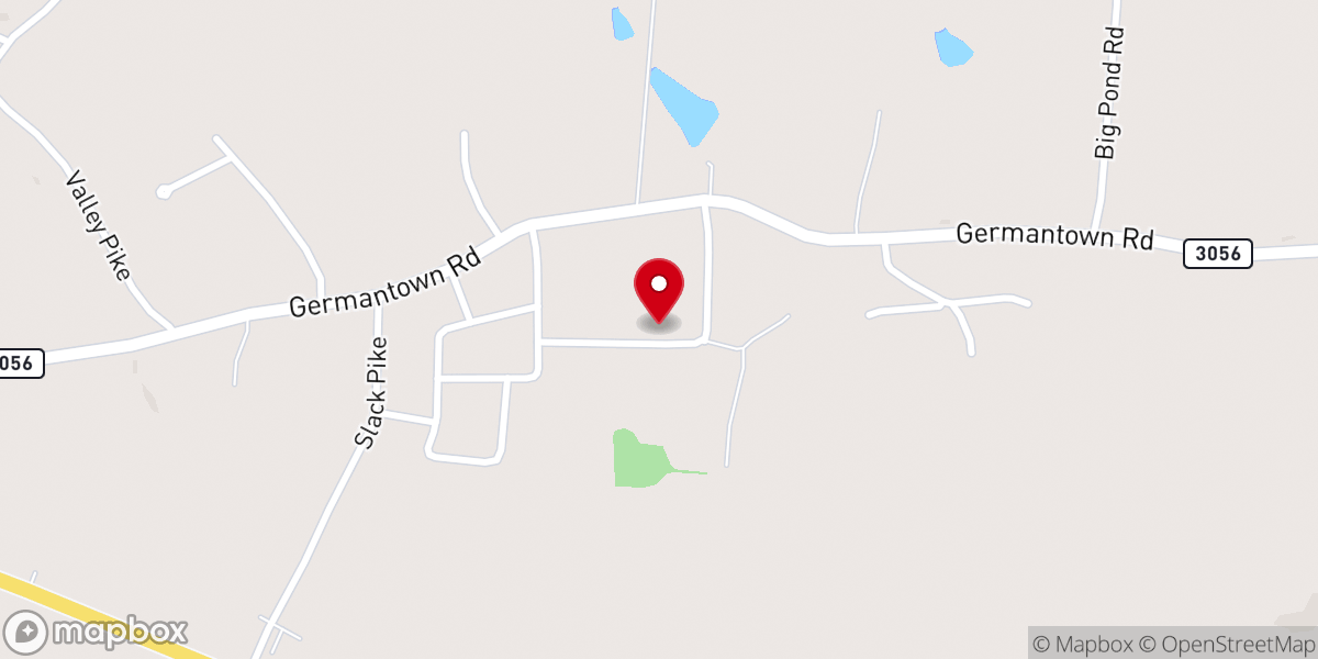 Map showing location of Minerva Full Gospel Church Inc