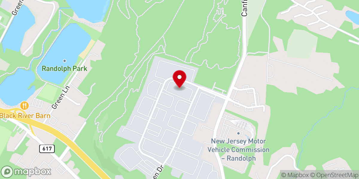 Map showing location of A Touch of Elegance Floral and Event Design