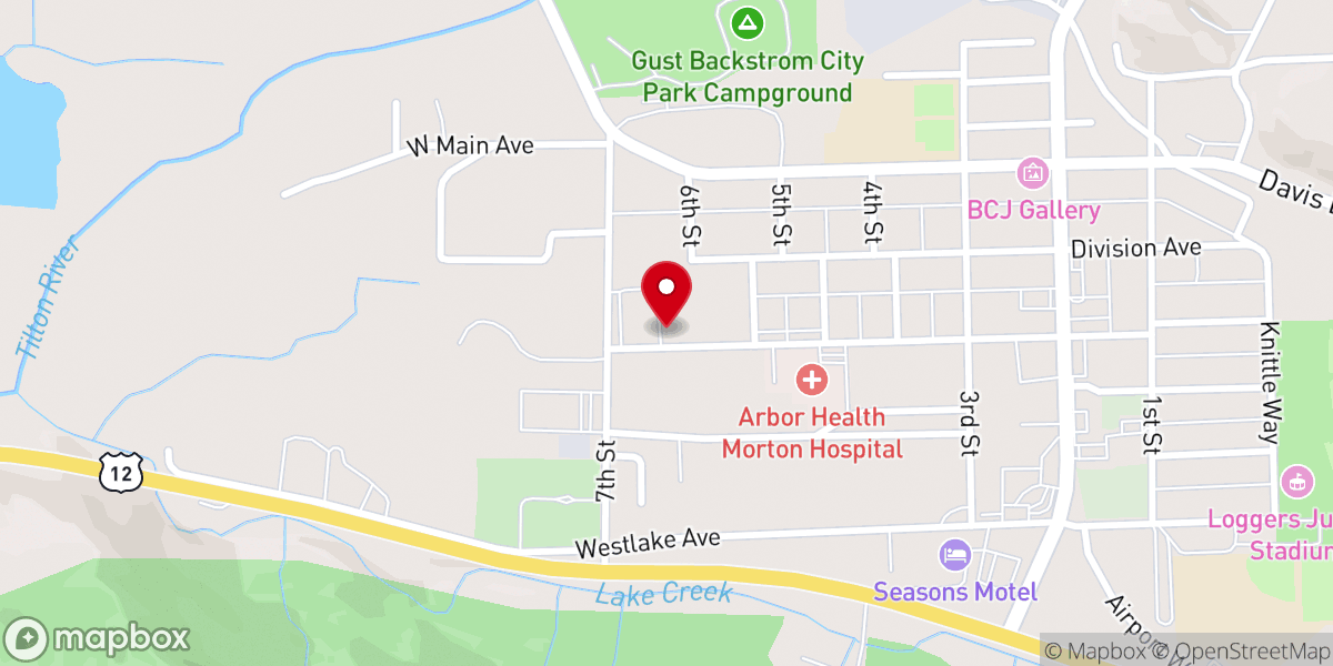 Map showing location of Pastor's Pantry Food Bank - Food Distribution Center
