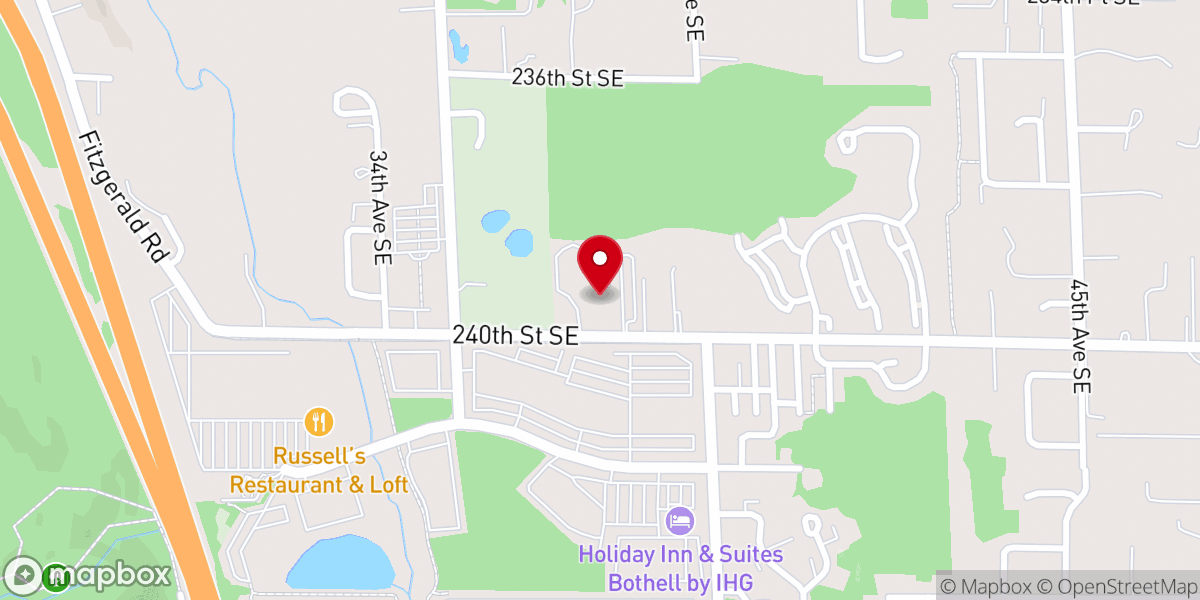 Map showing location of Community Church of Seattle