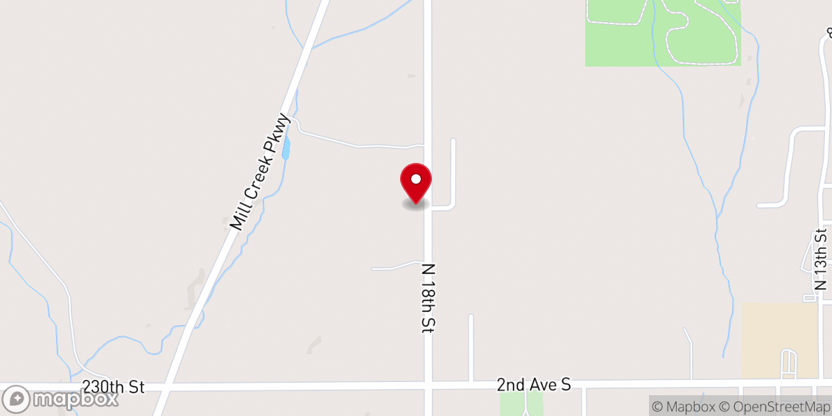 Map showing location of Lighthouse Christian Church