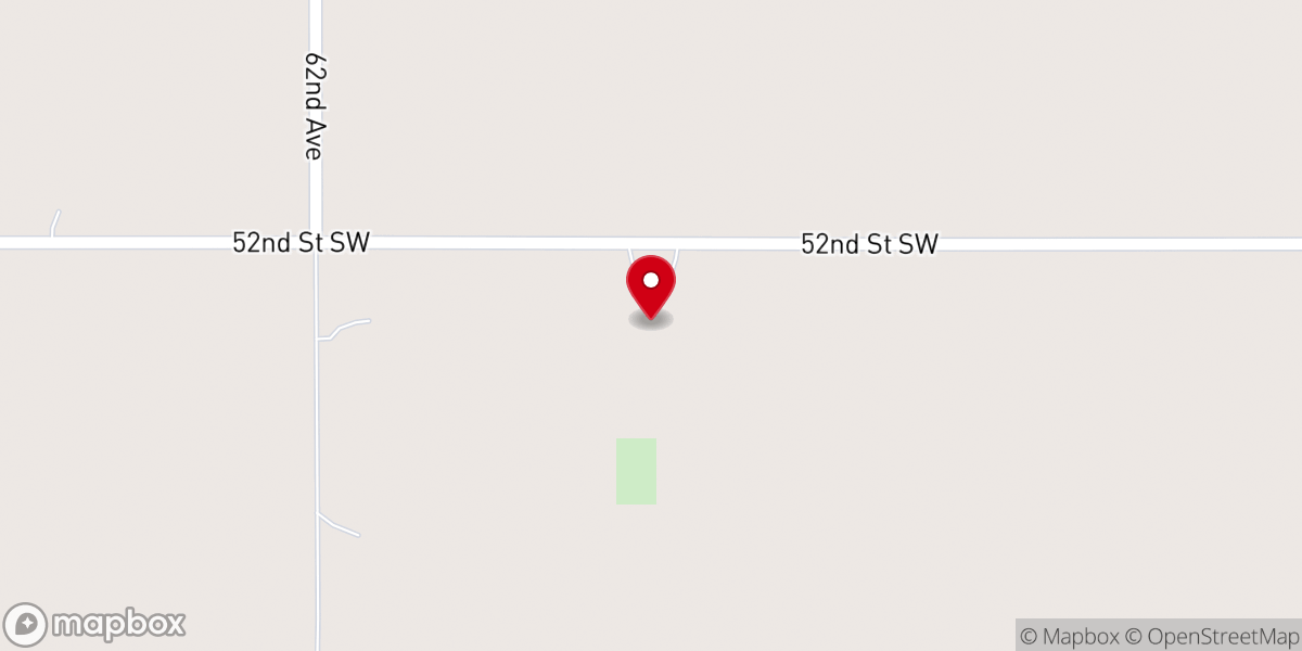 Map showing location of Saint Joseph's Mission