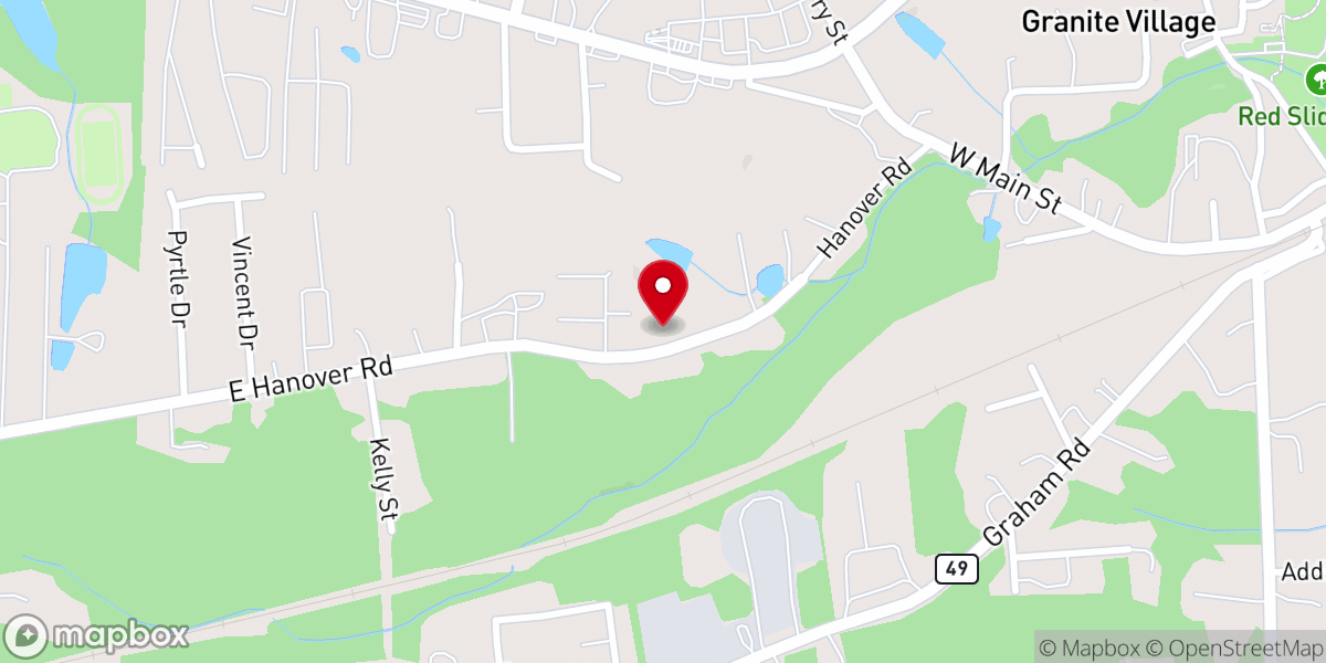Map showing location of Mt. Calvary MBC