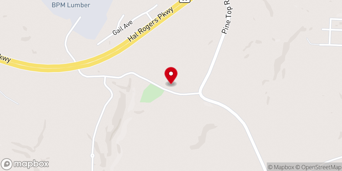 Map showing location of Warrens Grove Church