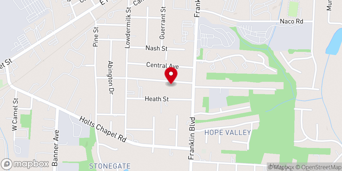 Map showing location of Macedonia Holiness Church of God