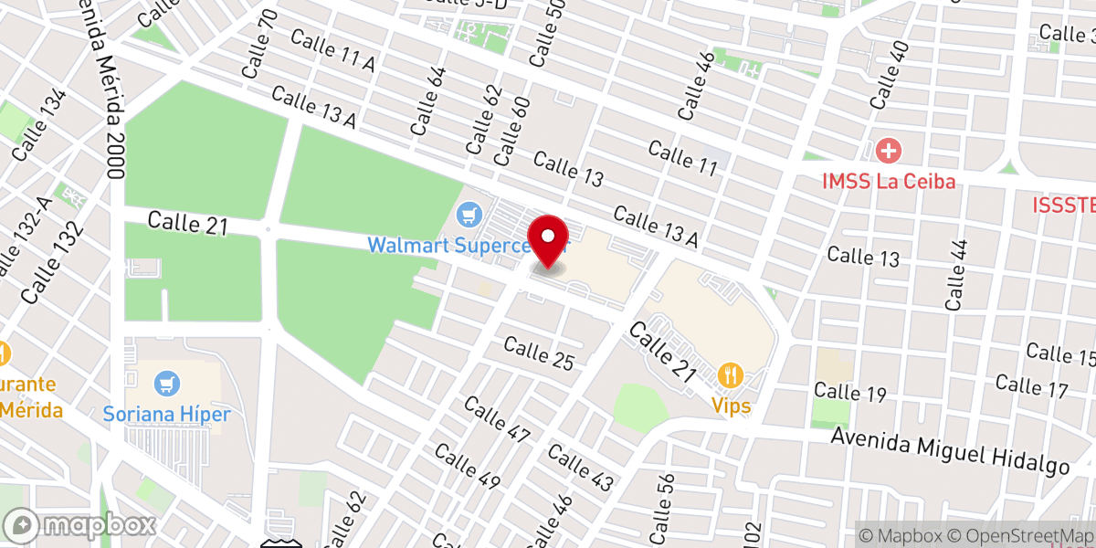Map showing location of MI JEES México