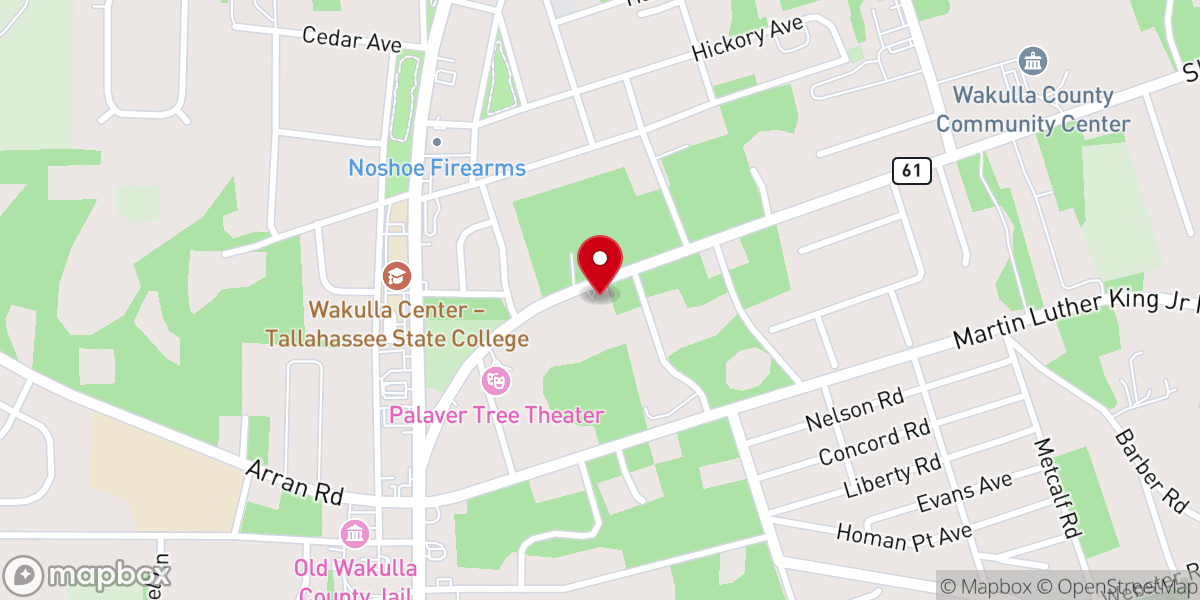 Map showing location of Seventh Day Adventist Church