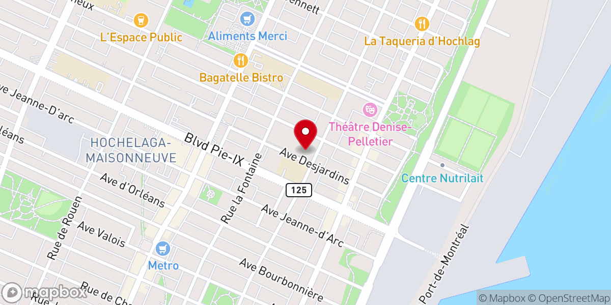 Map showing location of Church of Saint-Nom-de-Jésus