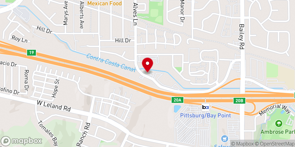 Map showing location of Praise Chapel Pittsburg