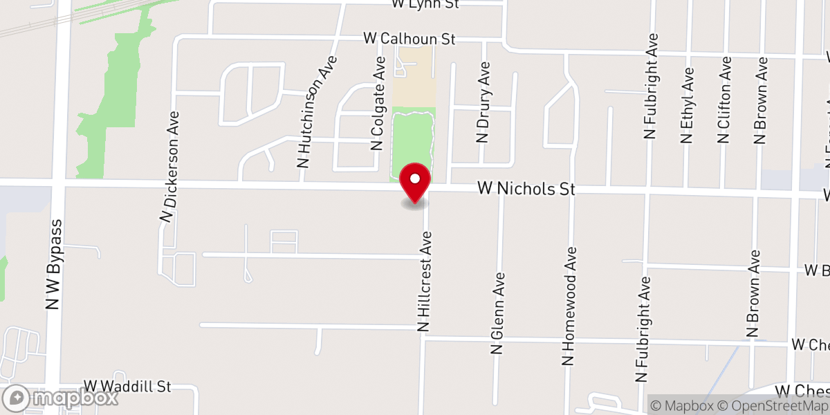 Map showing location of Awakening Church of God