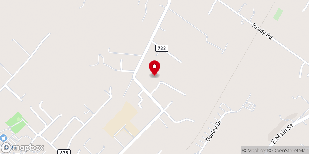 Map showing location of Lighthouse Gospel Church