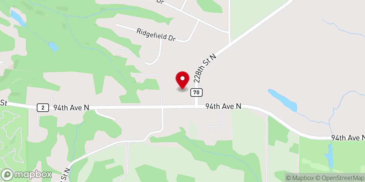 Map showing location of First United Methodist Church