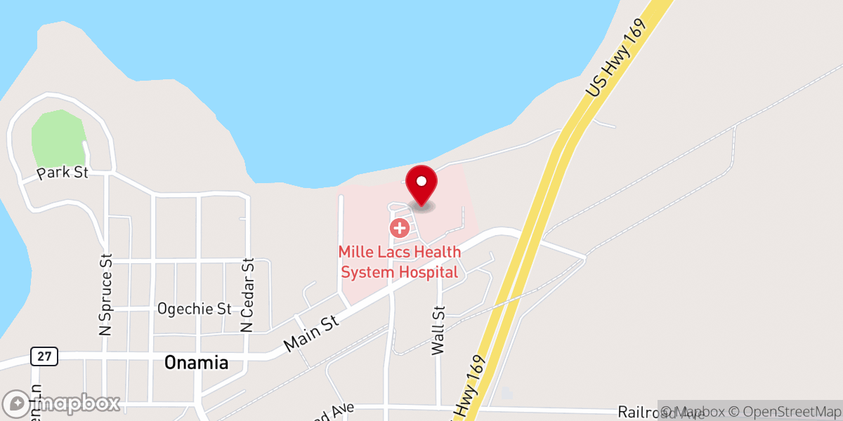 Map showing location of Crosier Fathers & Brothers