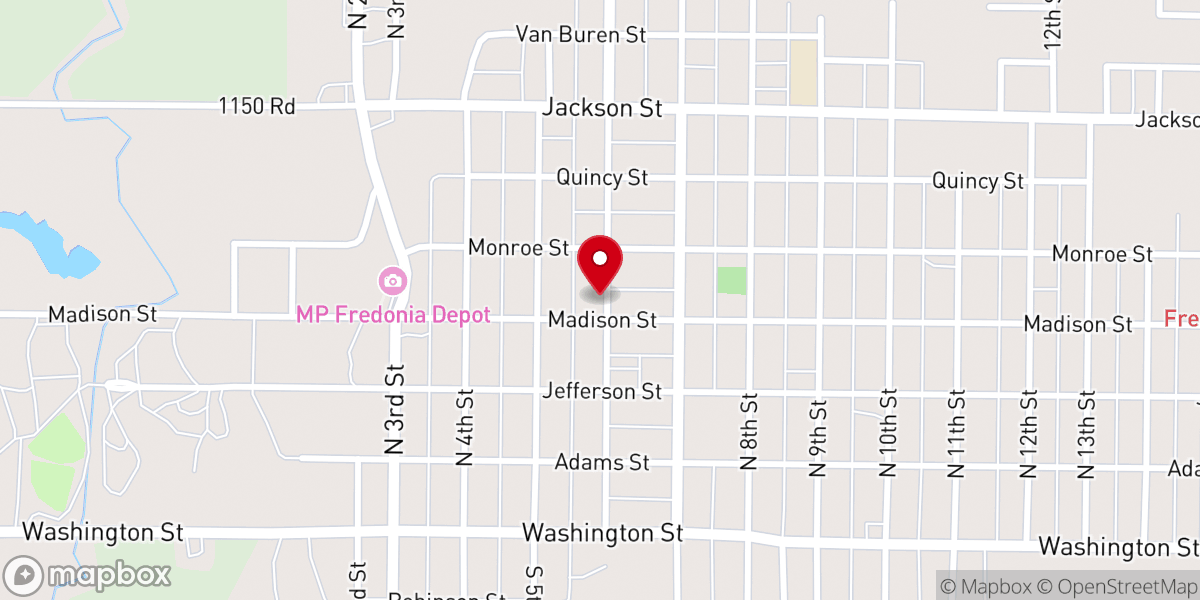 Map showing location of The Well Downtown